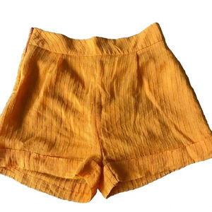 OÁSIS RESORT WEAR Orange‎ Dress Shorts NEW with Tags Size L